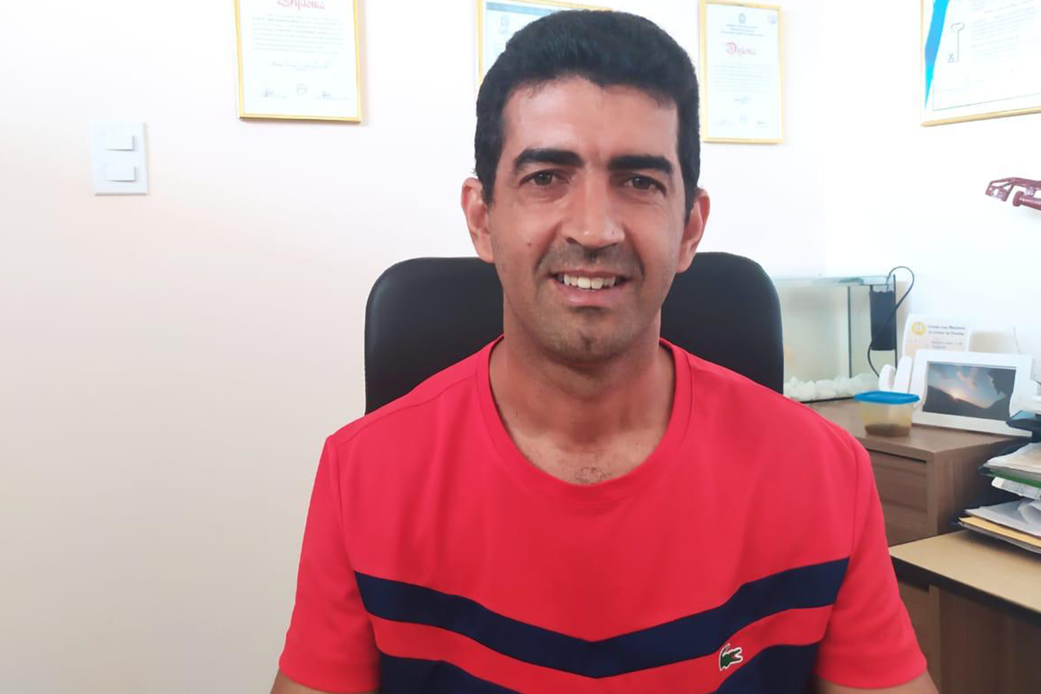 “Qualificação Profissional para a Otimização de Sistemas de Produção de Milho e Forragens no Sertão Sergipano” foi o trabalho do professor Marcos Barbosa. (foto: arquivo pessoal)