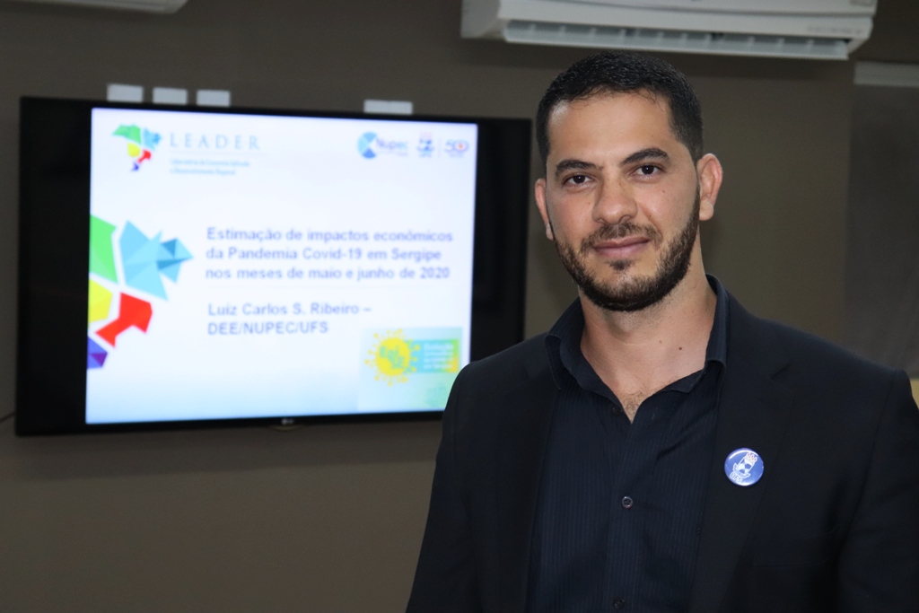 Luiz Carlos Ribeiro é membro do Projeto EpiSergipe. Foto: Josafá Neto/Rádio UFS