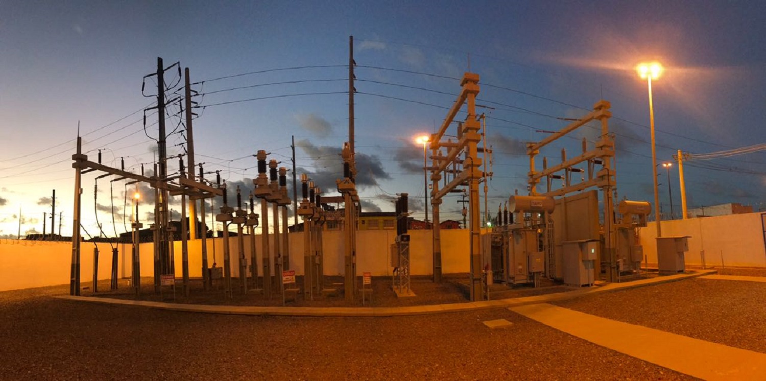 Subestação 69 kV: cinco vezes mais tensão. (fotos: Arquivo/UFS)