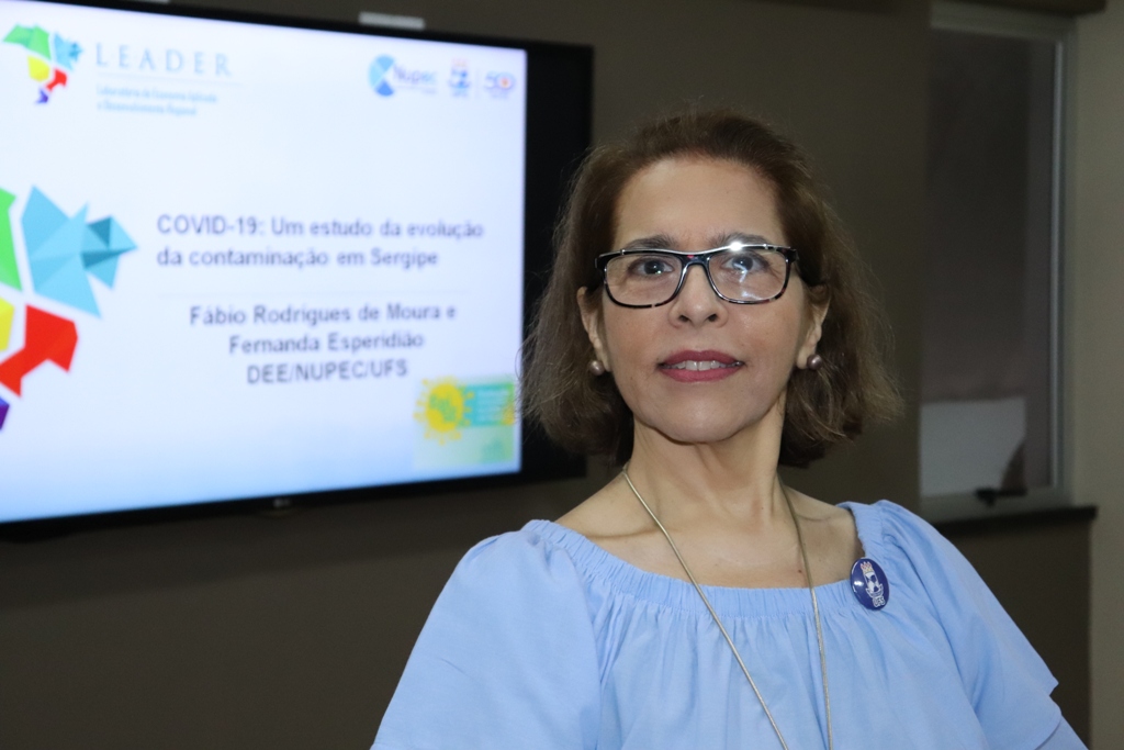 Fernanda Esperidião destaca evidências do trabalho. Foto: Josafá Neto/Rádio UFS
