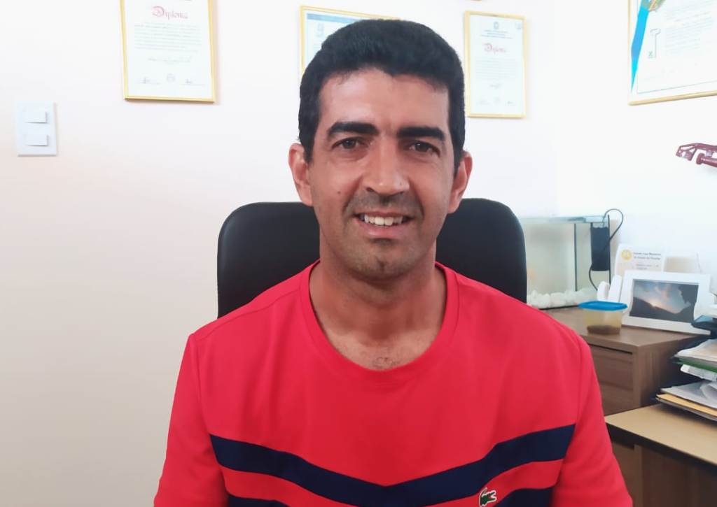 Marcos Eric Brito foi um dos pesquisadores com bolsa renovada. Foto: Arquivo pessoal
