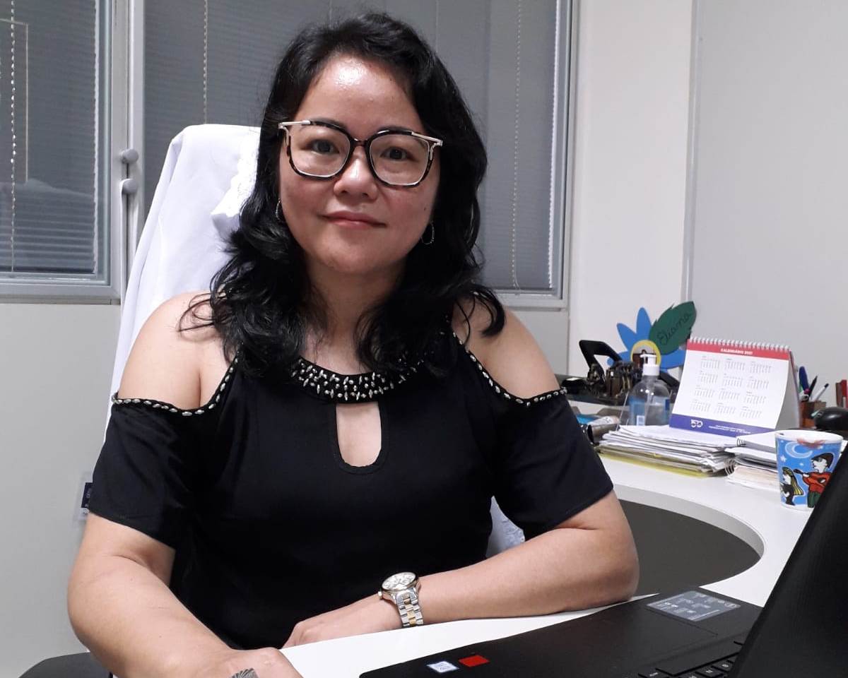“A mulher precisa ser perseverante, ainda mais, para poder lidar com as atribuições que lhe conferem”, enfatiza Midori. Foto: arquivo pessoal