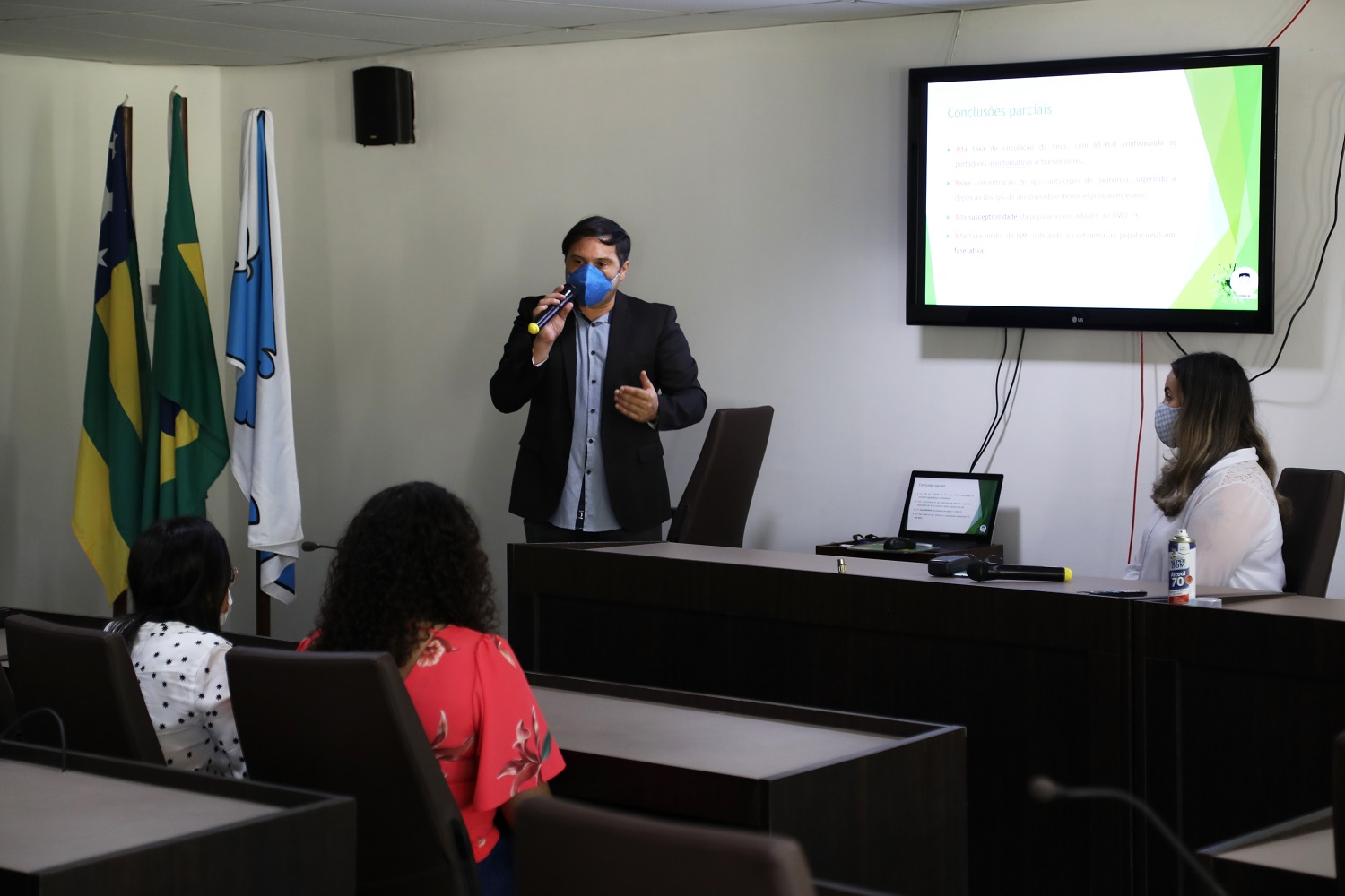 Lysandro Borges: "A gente observou uma alta taxa de contaminação e baixo título de IgG, que é um anticorpo de memória"