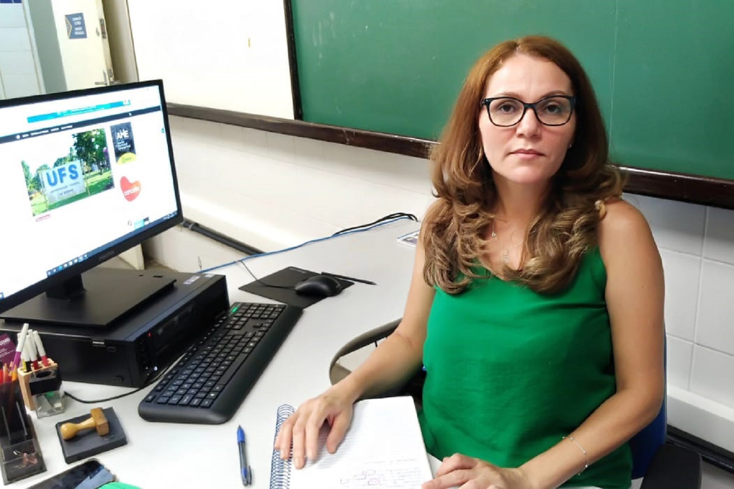 Rosemeire Costa é coordenadora do Núcleo de Formação Continuada do Cesad/UFS. (foto: Arquivo pessoal)