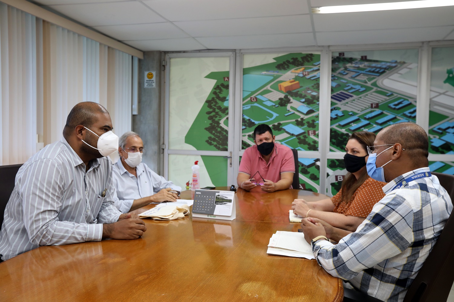 Reunião buscou consolidar a parceria entre a UFS e a Adema na busca de projetos. (fotos: Ascom/UFS)