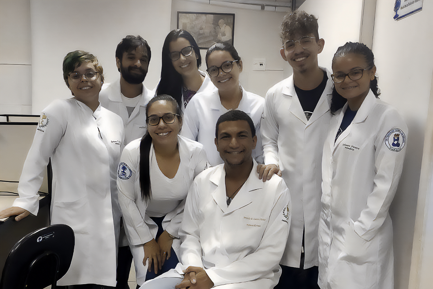 Equipe adaptou projeto para ambiente virtual (foto tirada antes da pandemia).