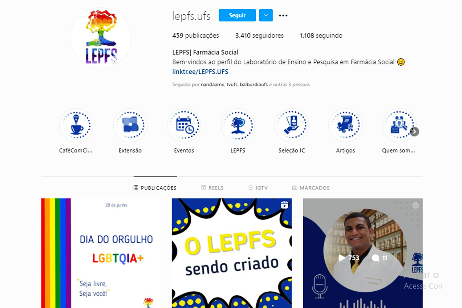 Instagram se tornou uma ferramenta para propagação de informações com embasamento.