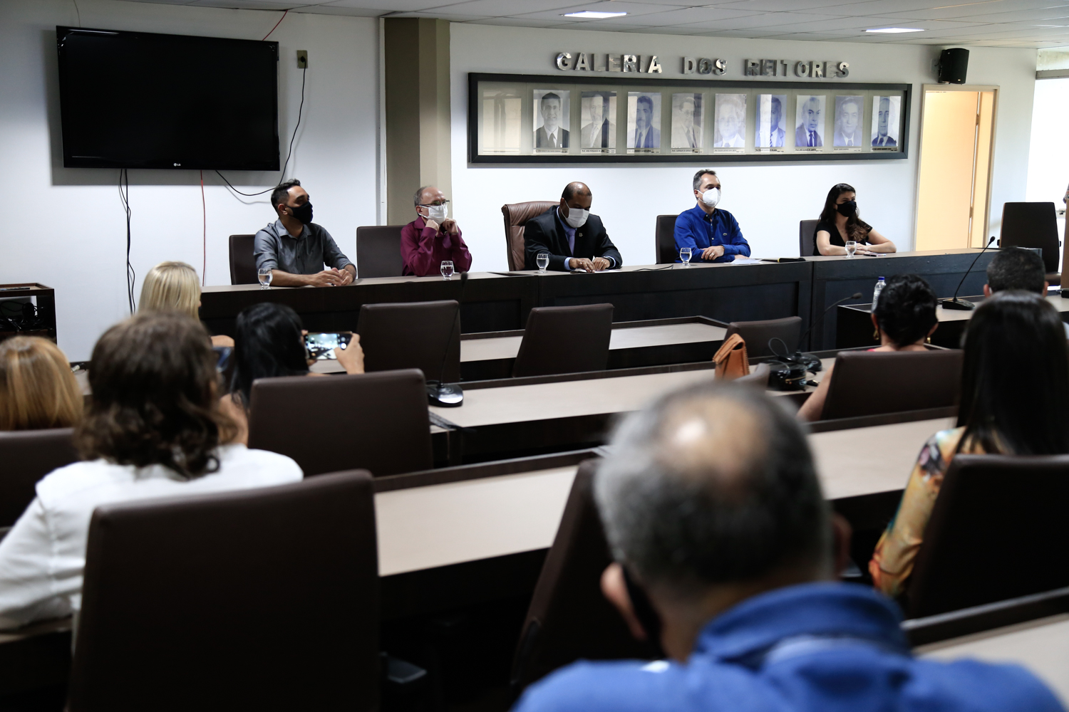 Solenidade foi realizada na Sala dos Conselhos, no campus de São Cristóvão. (fotos: Adilson Andrade/Ascom UFS)