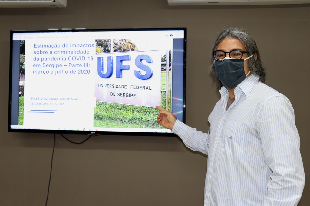 Marco Antônio Jorge desenvolve pesquisas na área de Economia do Crime. Foto: Josafá Neto/Rádio UFS