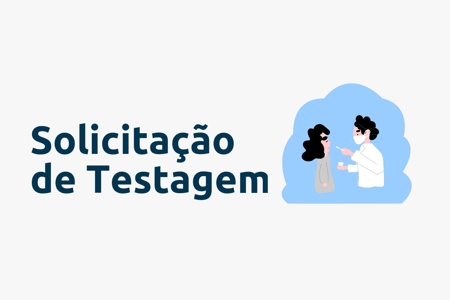 Triagem das solicitações e comunicação de resultados dos testes será feita pela Diase/Progep (arte: Giulia Sánchez/bolsista Progep)