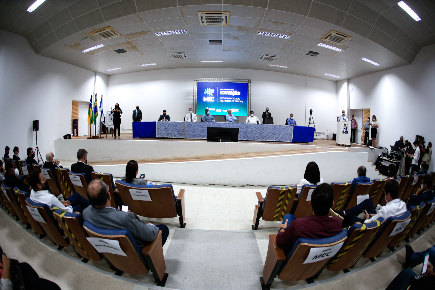 A inauguração da Unidade Materno-Infantil é resultado do empenho da gestão da UFS, da Ebserh e do HU