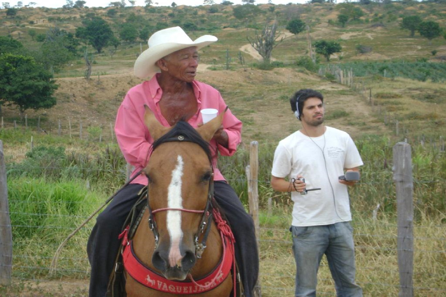 Gravação dos aboiadores de Nova Redenção-BA.