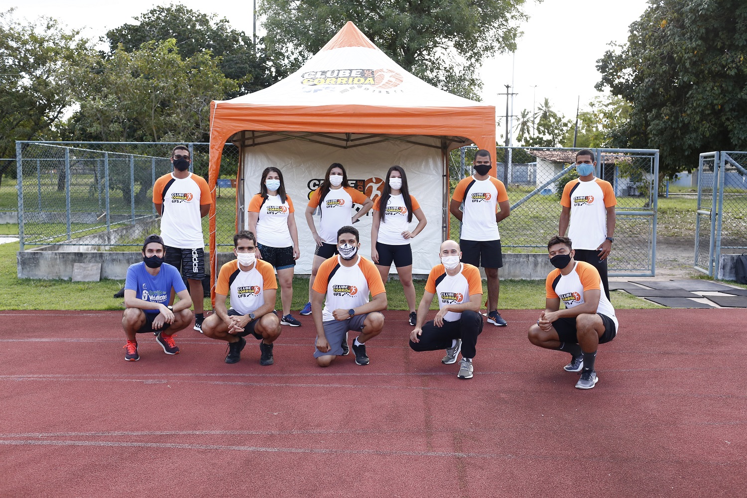 Clube de Corrida funciona como um “laboratório” com ações vinculadas ao Grupo de Estudos e Pesquisas da Performance, Esporte, Paradesporto e Saúde (Gepes). (foto: Caio Ribeiro/Decav UFS)