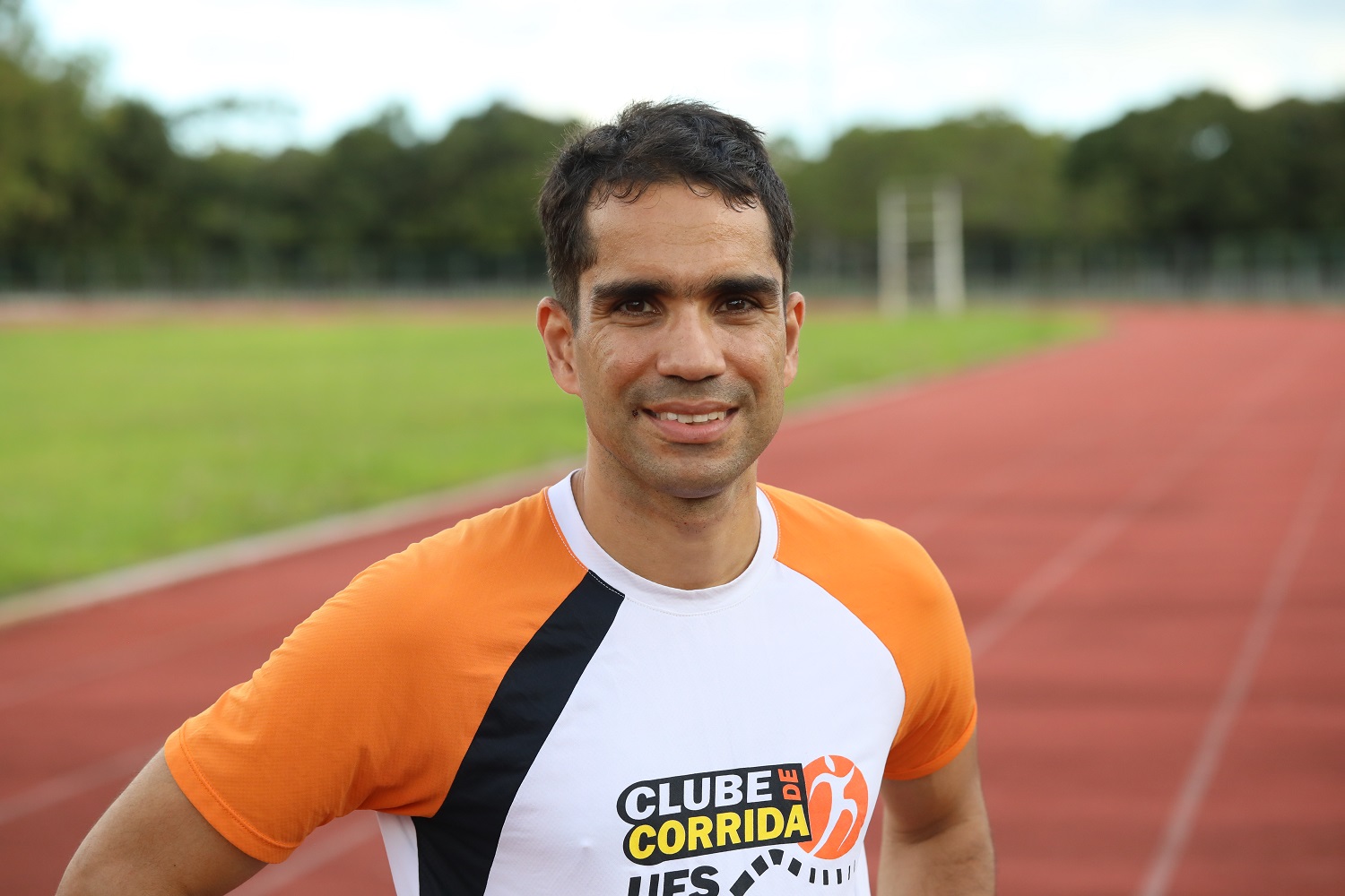 Renato Mendes, que é professor de Filosofia da UFS, participa das atividades do Clube de Corrida desde 2018. (foto: Caio Ribeiro/Decav UFS)