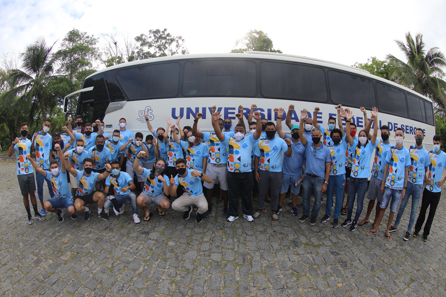 47 atletas da UFS participaram dos JUBs 2021. (foto: Letícia Nery/Ascom UFS)