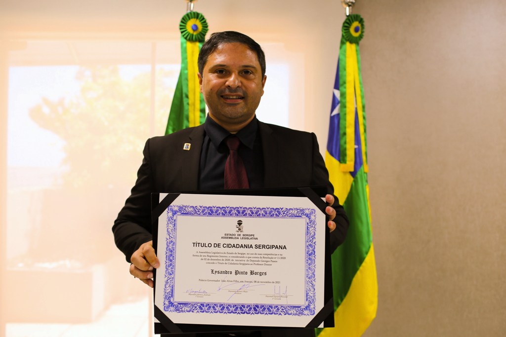 Professor Lysandro Borges coordena a Força-tarefa Covid-19 da UFS desde o início da pandemia