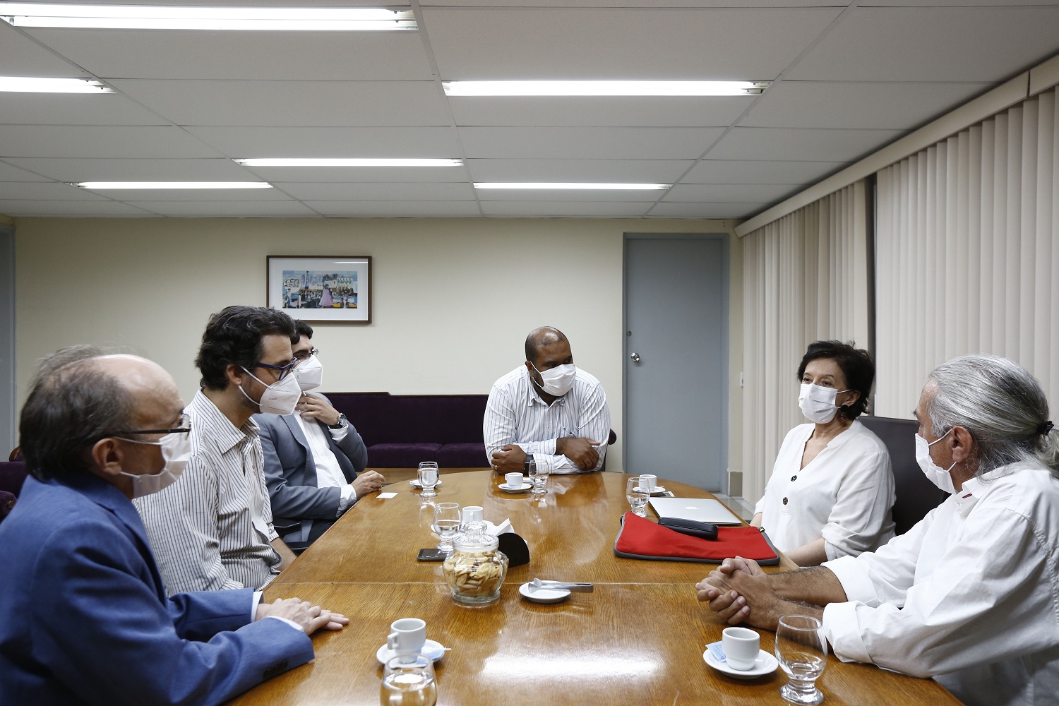 Encontro permitiu que ambas as instituições pudessem se conhecer melhor. (foto: Pedro Ramos/Ascom UFS)