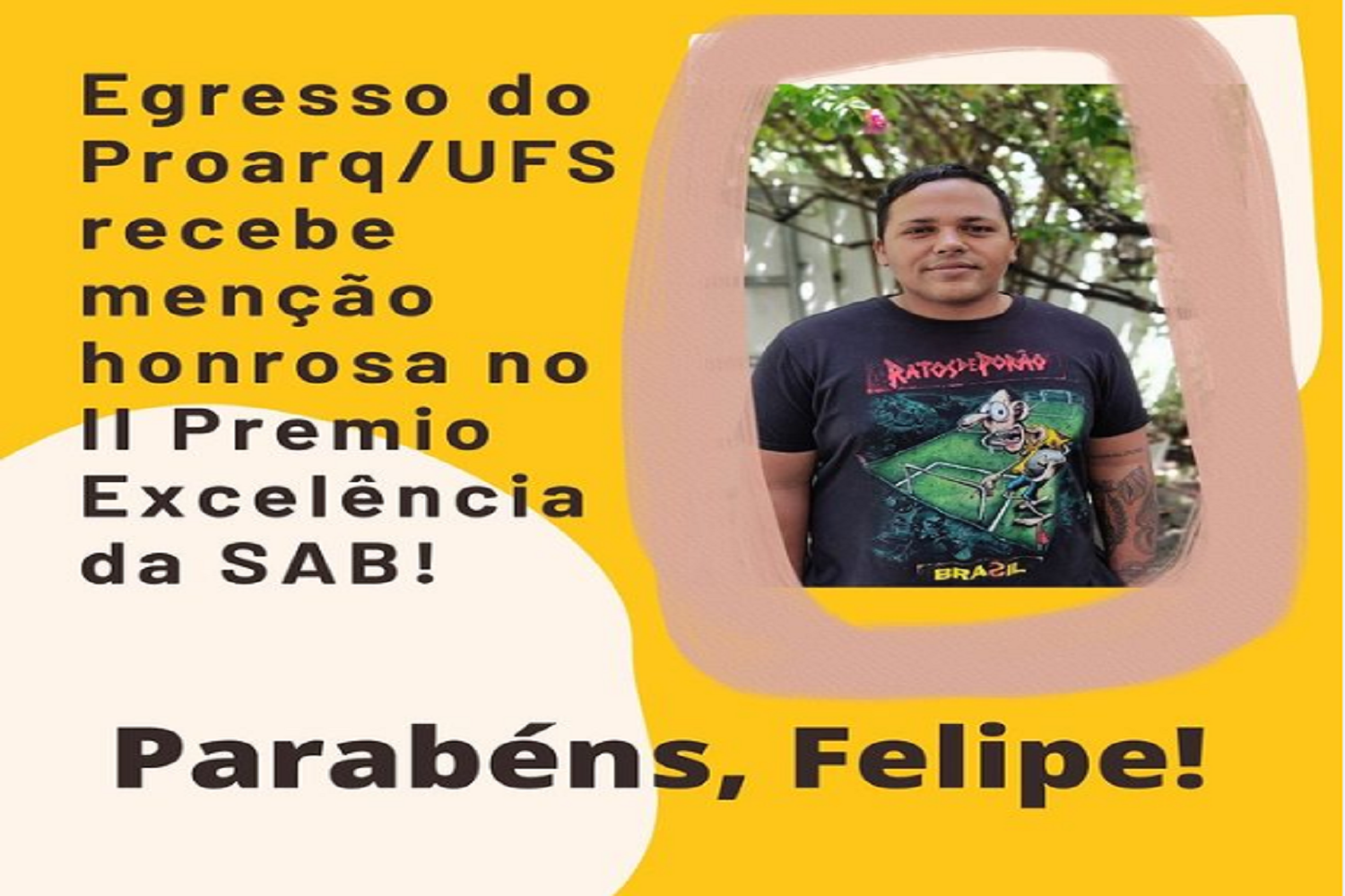 Luis Felipe é um dos integrantes do projeto.