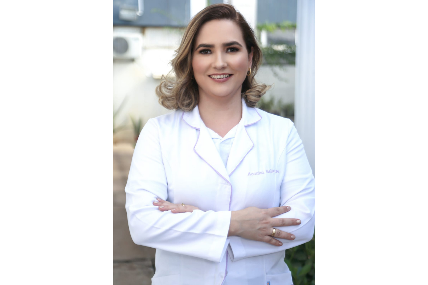 A professora Acenini Balieiro ministrou oficinas em outubro e dezembro de 2021.
