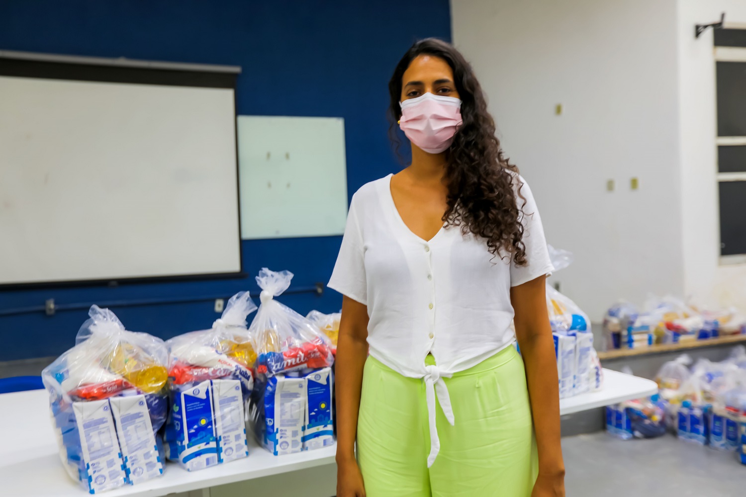 Bárbara Rocha, coordenadora de Alimentação e Nutrição da Pró-Reitoria de Assuntos Estudantis.