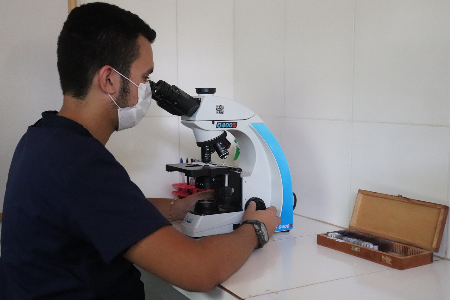 Matheus Resende desenvolve pesquisas com animais silvestres no Camase