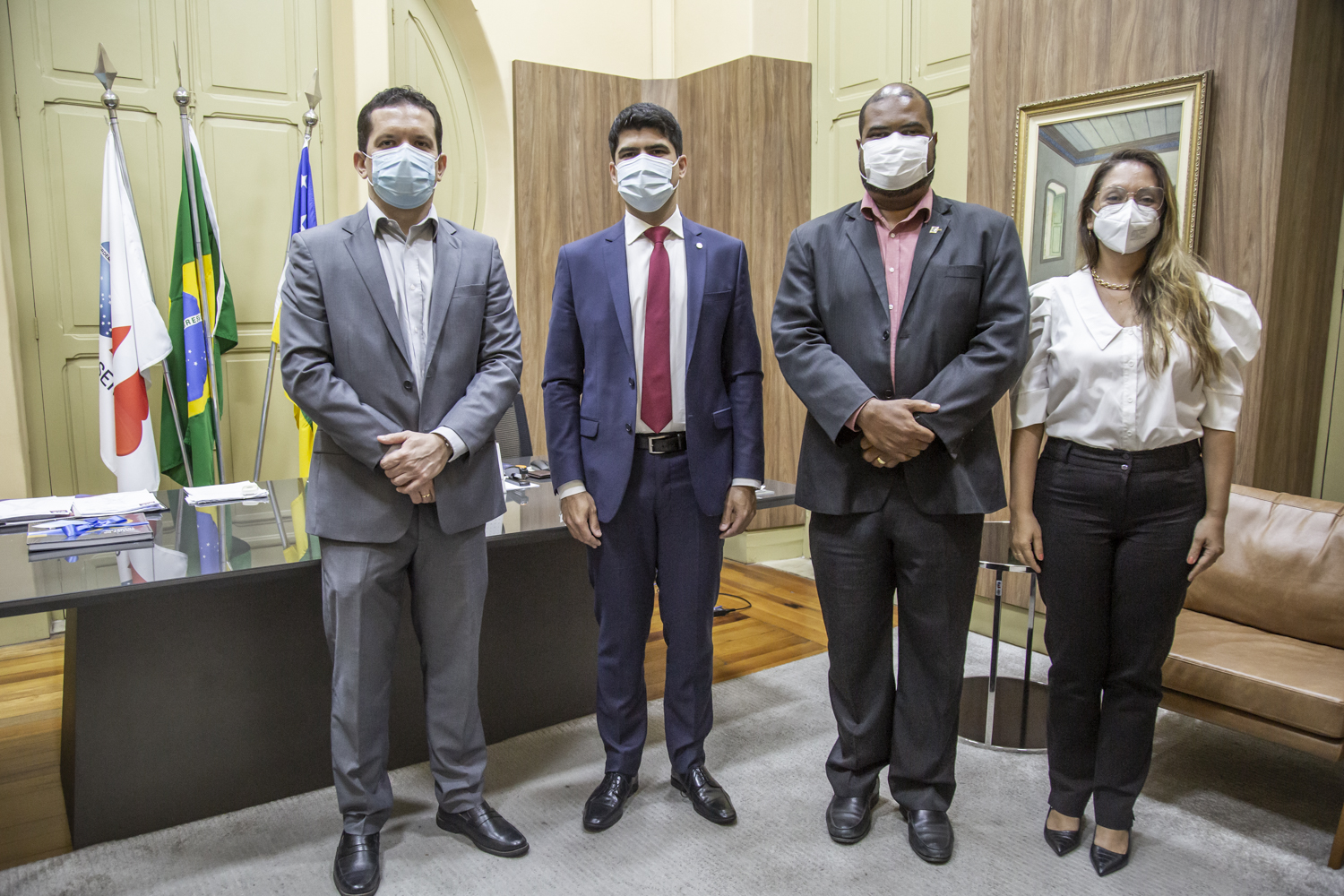 A visita foi uma oportunidade de debate parcerias (Foto: Adilson Andrade/AscomUFS)