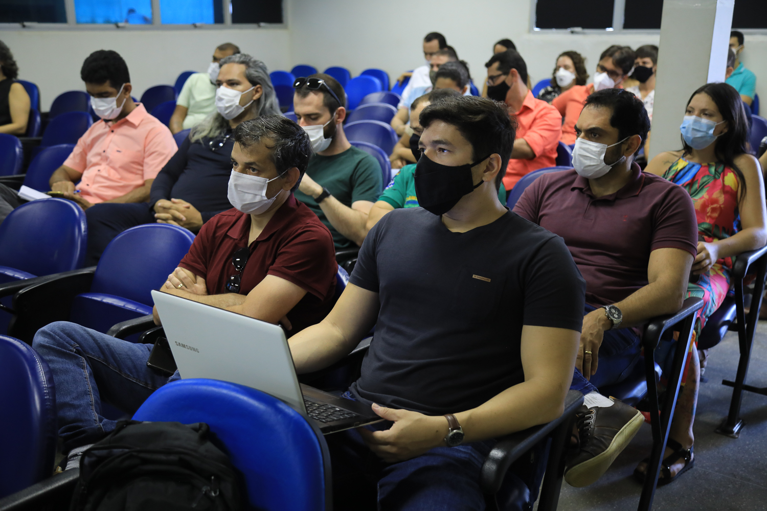 Apresentação reuniu professores, servidores e direção do Campus do Sertão, no município de N. S. da Glória