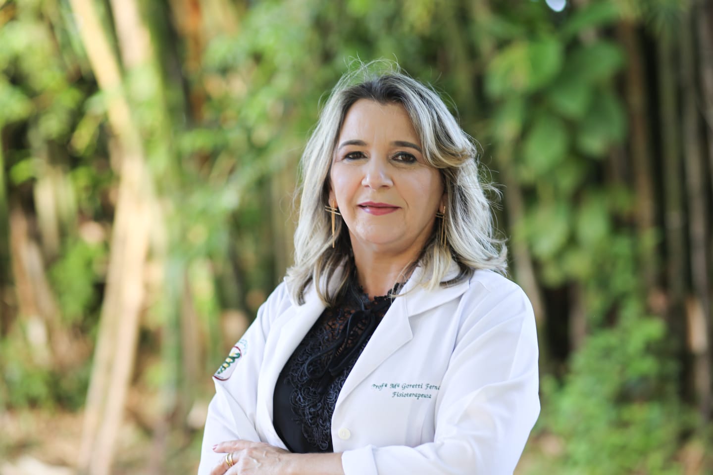 "A saúde do trabalhador em home office foi o grande objetivo do projeto durante a pandemia, conseguindo realizar 3.550 teleatendimentos", diz a professora de Fisioterapia Goretti Fernandes, idealizadora do projeto (Foto: Pedro Ramos/Ascom UFS)