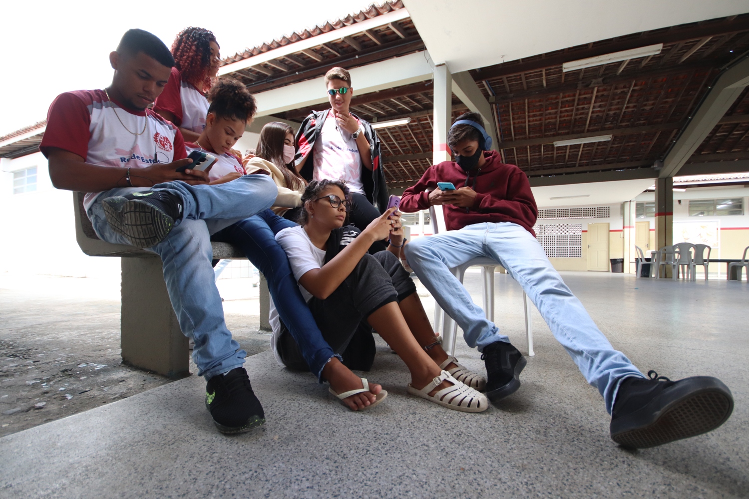  Barão de Mauá foi a escola pioneira na aplicação da pesquisa. Foto: Josafá Neto/Rádio UFS