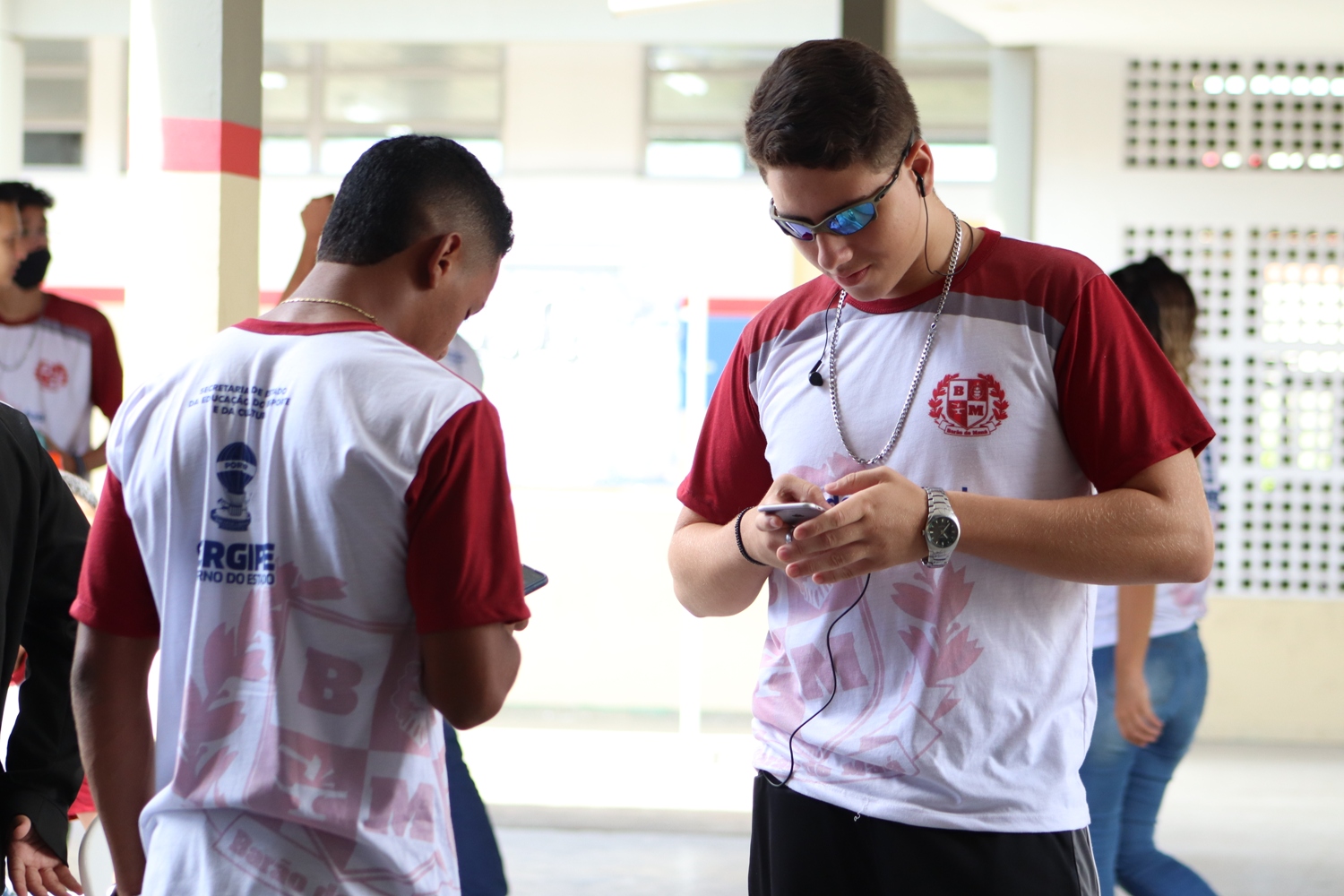 Estudantes responderam questões sobre uso de mídias digitais. Foto: Josafá Neto/Rádio UFS