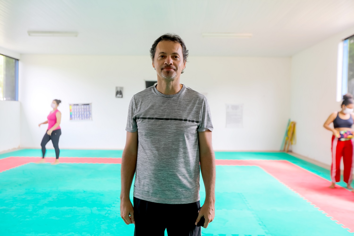 Coordenador adjunto do projeto, o professor de Educação Fisíca da UFS  José Américo ressalta a importância de olhar o Yoga com interdisciplinaridade