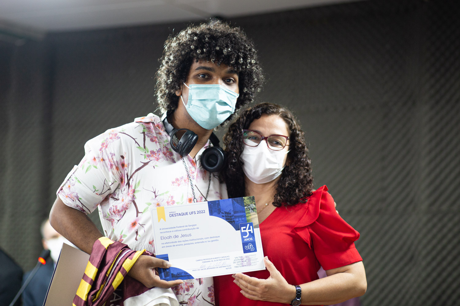 Eloah de Jesus é aluna do 9º período do curso de Pedagogia. (Fotos: Pedro Ramos/Ascom UFS)