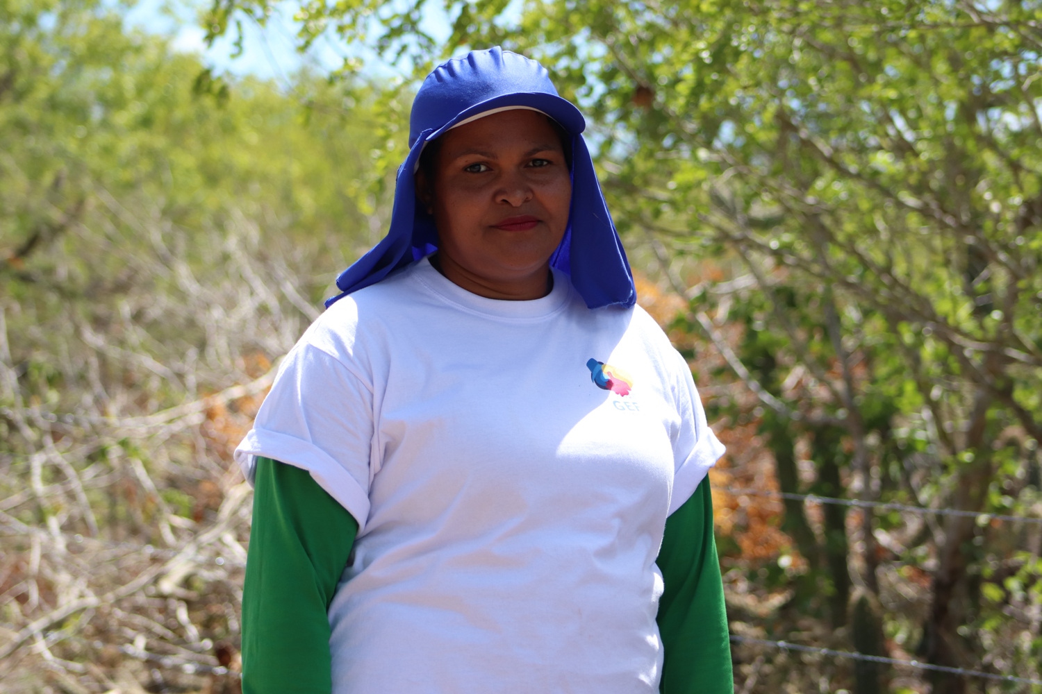 Cleonice dos Santos é agricultora no assentamento Mandacaru. Foto: Josafá Neto/Rádio UFS