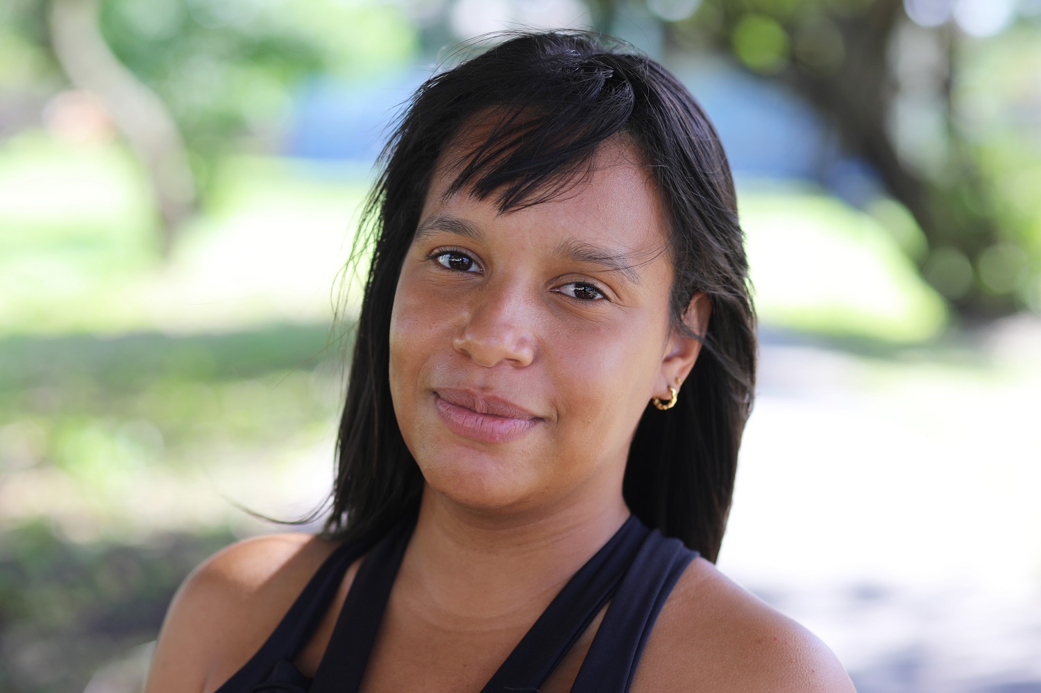 Milena Tereza, caloura de Zootecnia. (Foto: Márcio Santana - Ascom UFS)