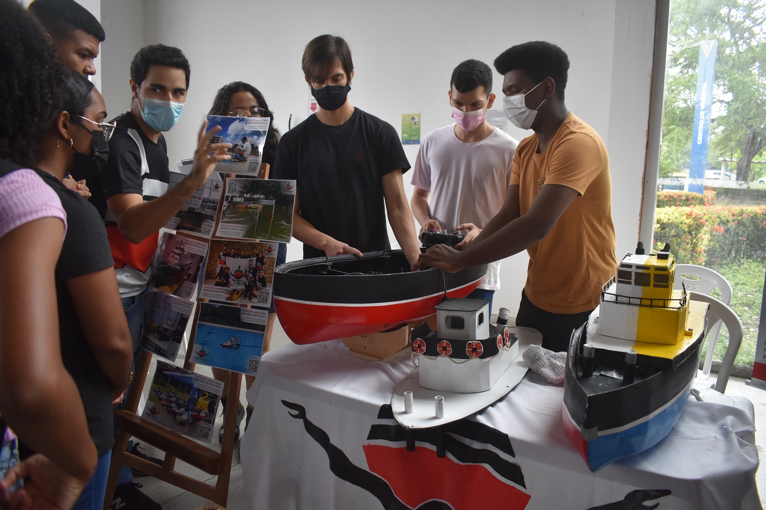 Recepção aos calouros do CCET. (Foto: Divulgação - CCET)