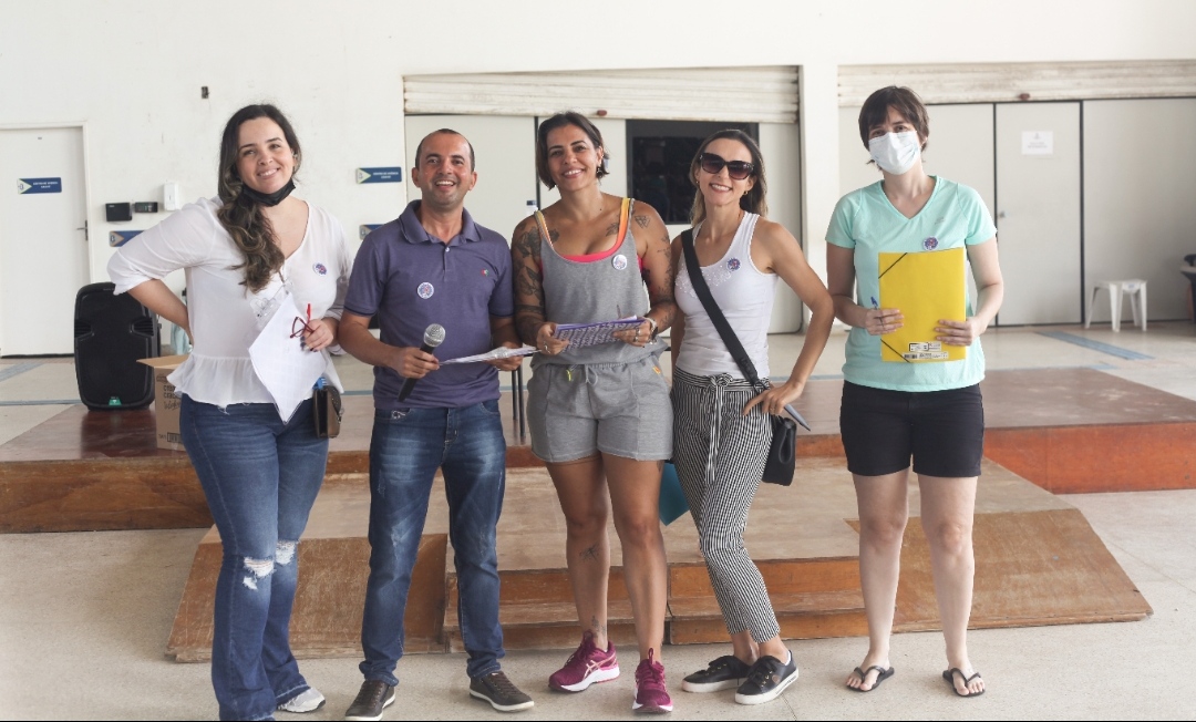 Equipe de docentes do laboratório morfofuncional 