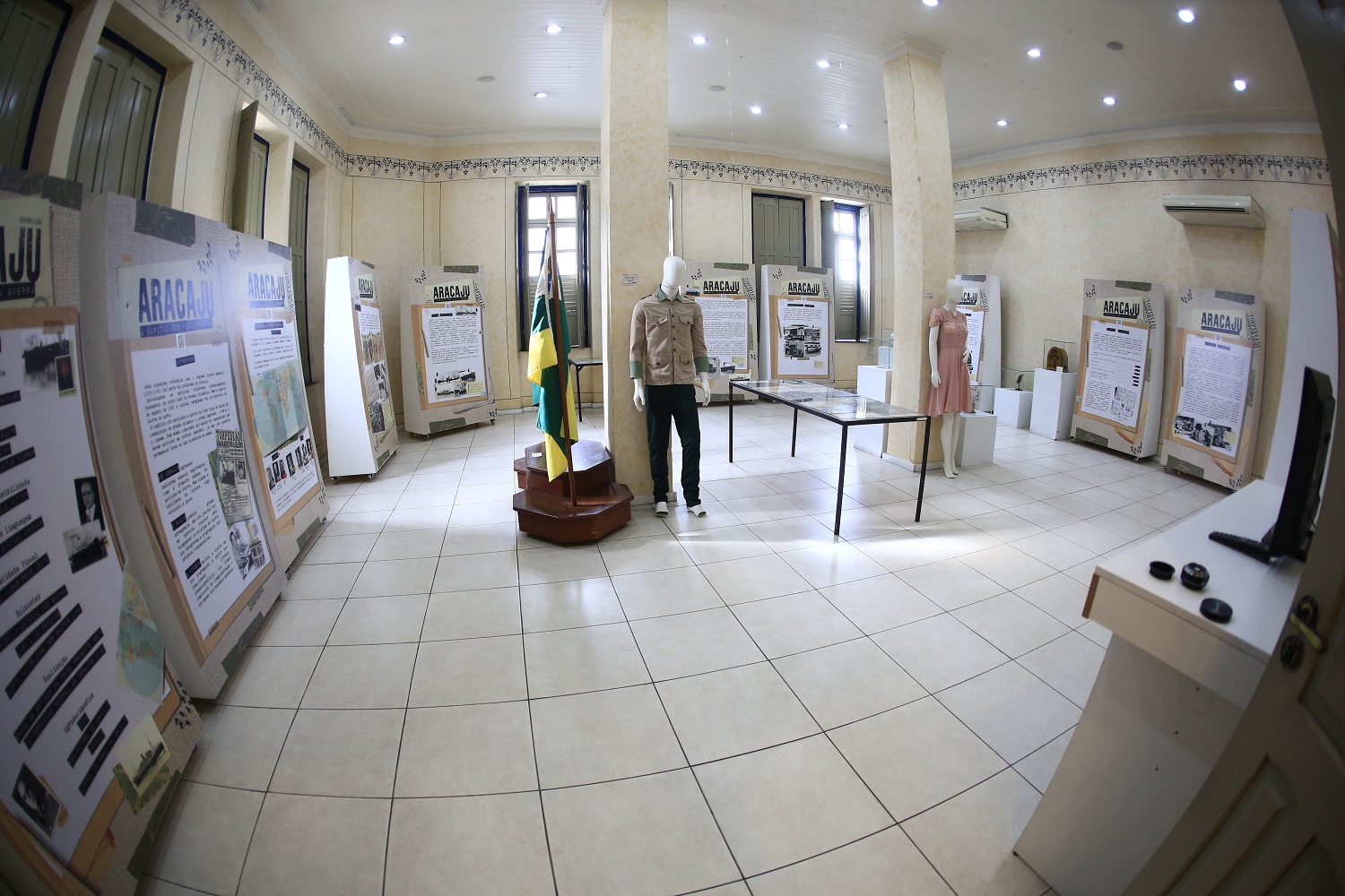 Exposição é uma parceria da UFS, através do Grupo de Estudos do Tempo Presente, com a Funcaju