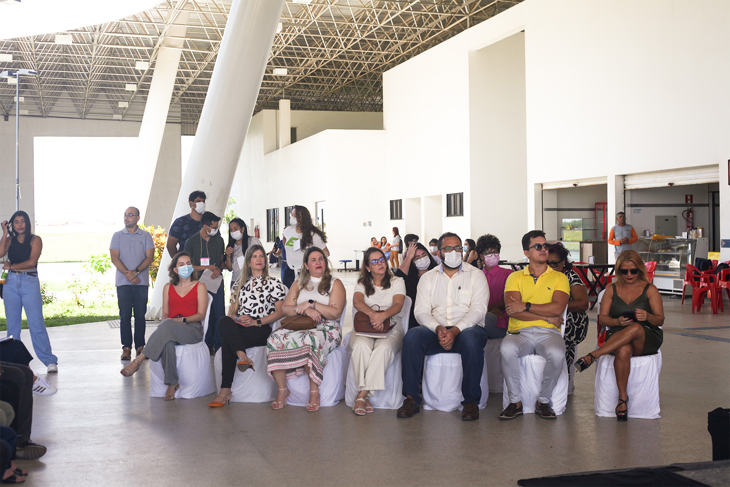 Chefes de departamentos e divisões participaram da solenidade