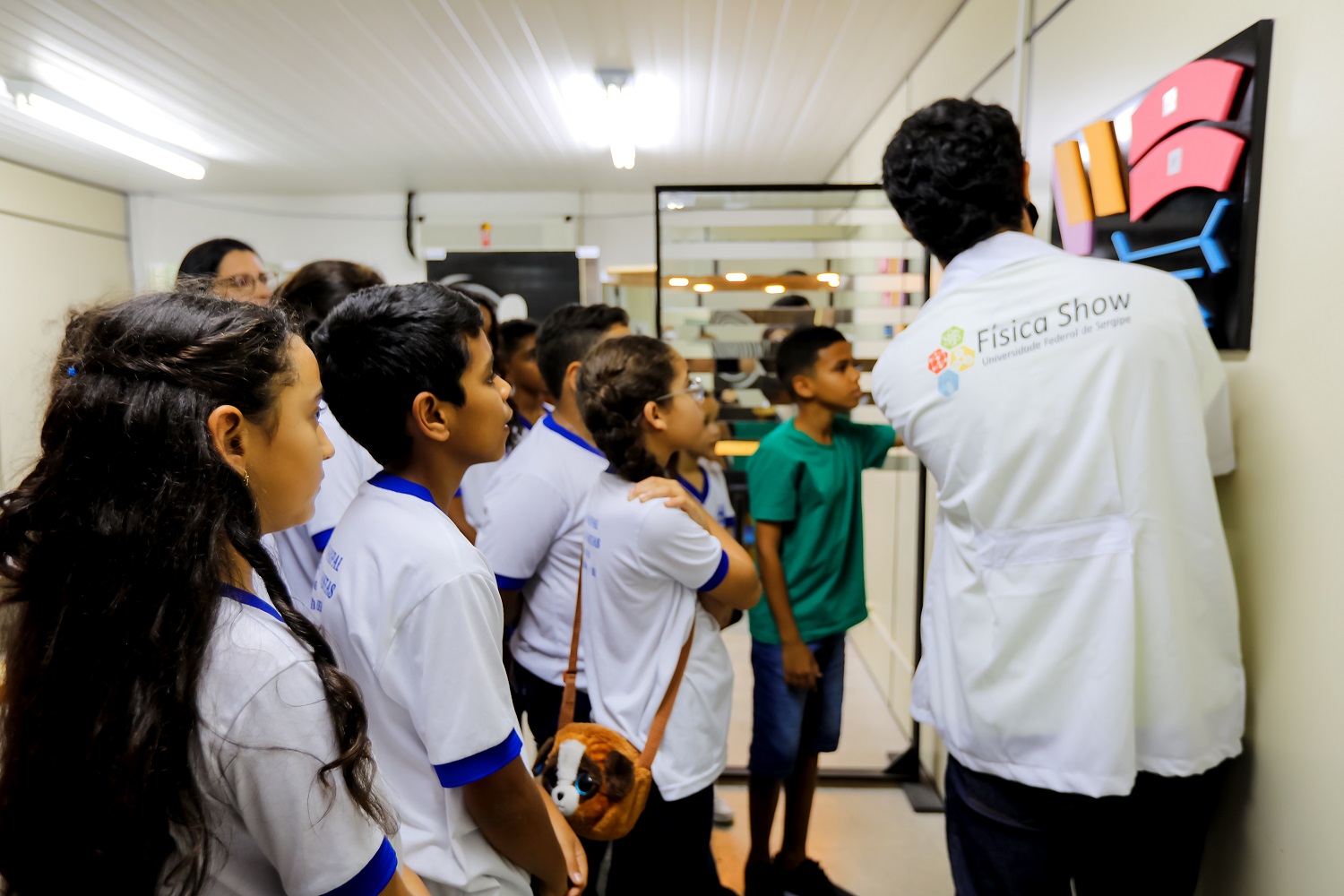 Criado em 2018, projeto de extensão já recebeu mais de 8 mil estudantes de Ensino Fundamental e Ensino médio (Fotos: Schirlene Reis / Ascom UFS)