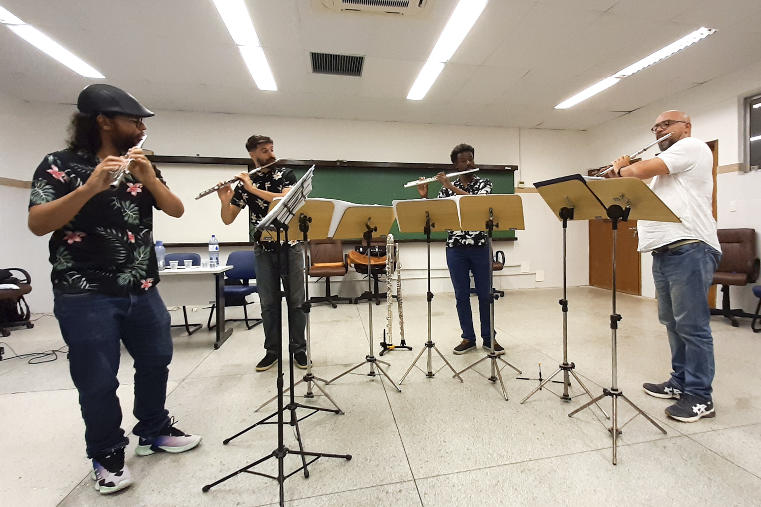 (Fotos: Fred Andrade/Quarteto de Flautas da Bahia)