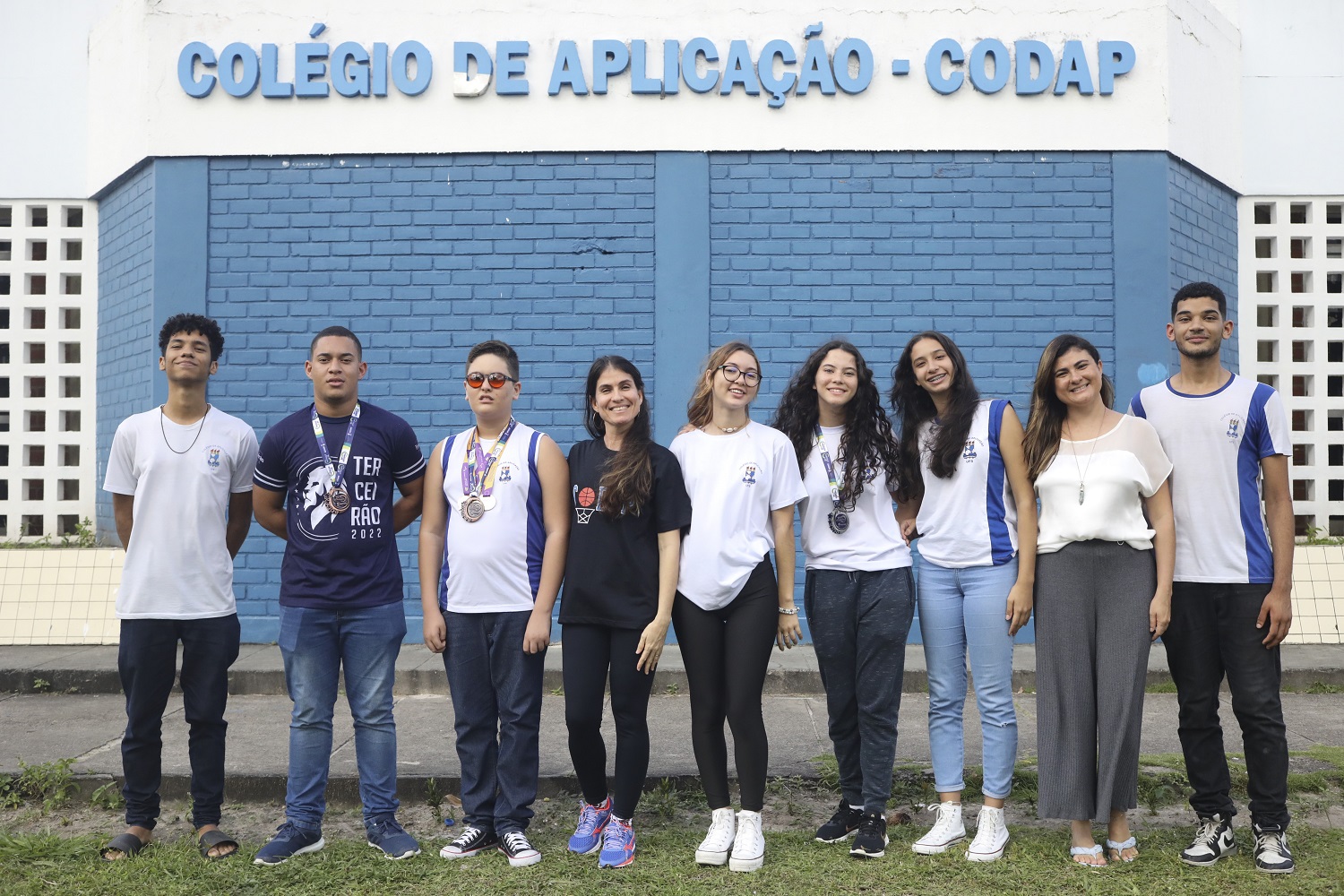  Codap participou nas modalidades basquetebol feminino 3x3, natação, ginástica artística e judô, e medalhou em todas. (fotos: Pedro Ramos/Ascom UFS)