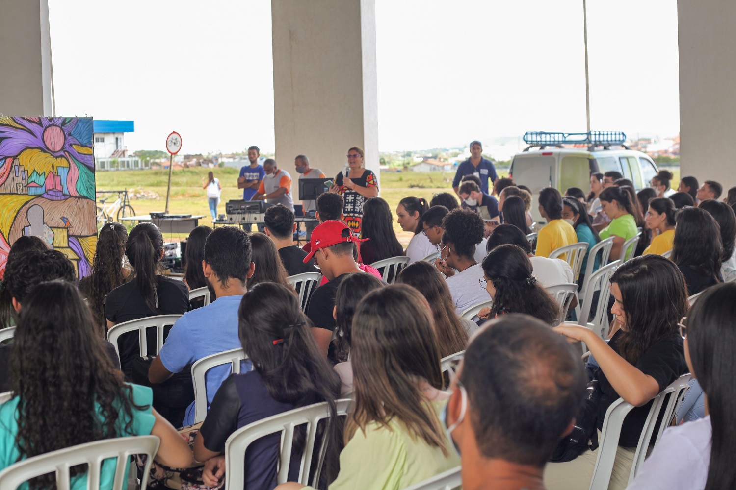 Evento foi promovido pela equipe de Prática de Ensino à Comunidade, do Departamento de Educação em Saúde. (fotos: Ana Laura Farias/Campus de Lagarto)