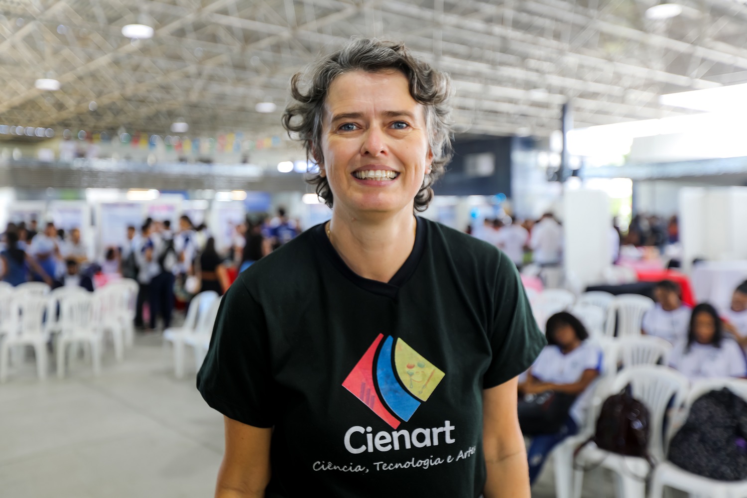 Raquel Freitag, uma das organizadoras do evento.