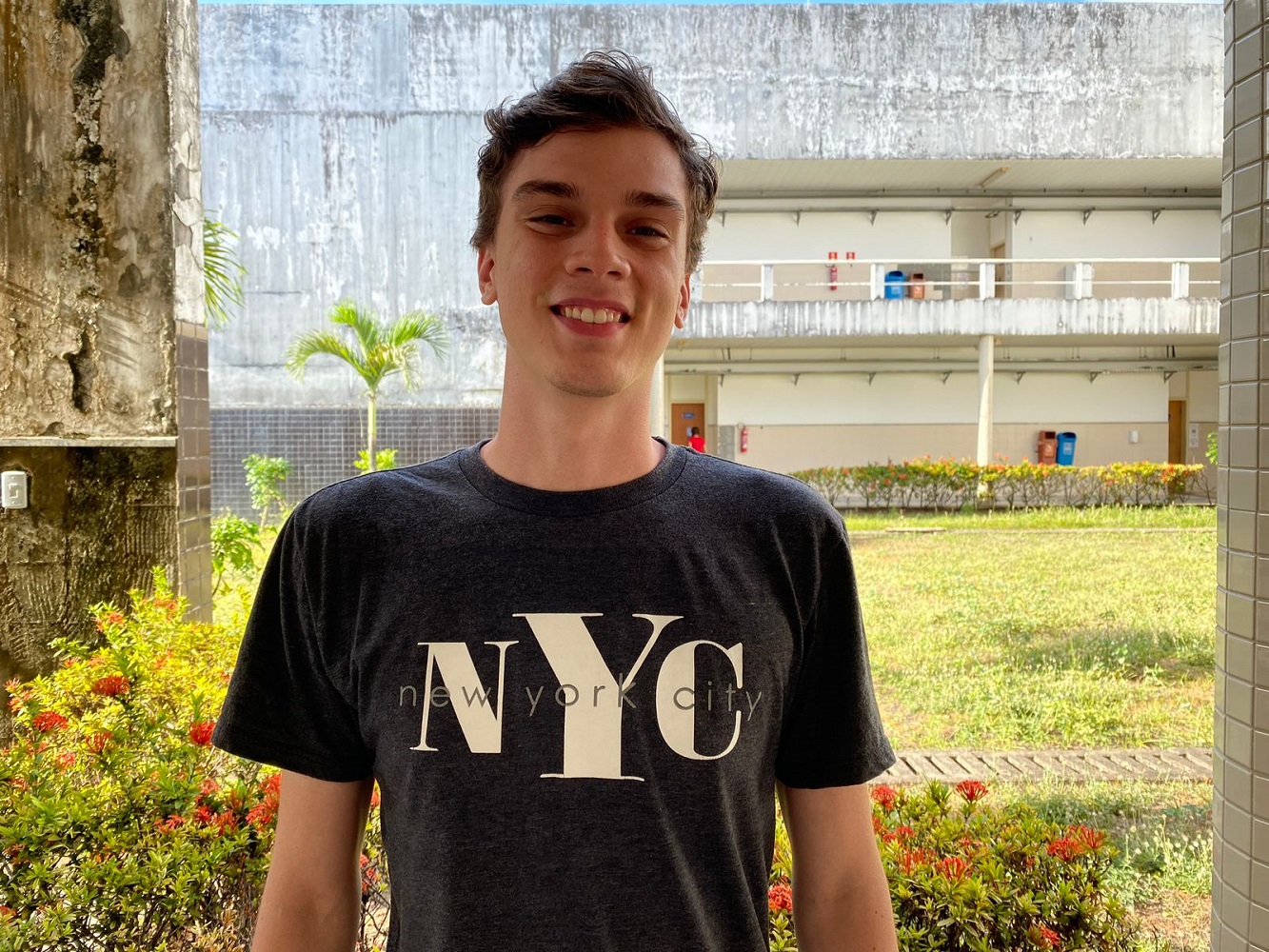 Gabriel Nóbrega é colaborador do projeto desde o 3º período do curso
