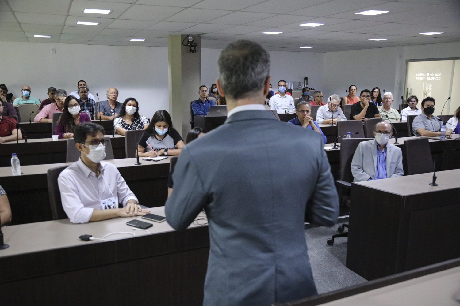 Esse encontro de capacitação serve para potencializar a qualidade do serviço oferecido à comunidade acadêmica. (fotos: Adilson Andrade/Ascom UFS)