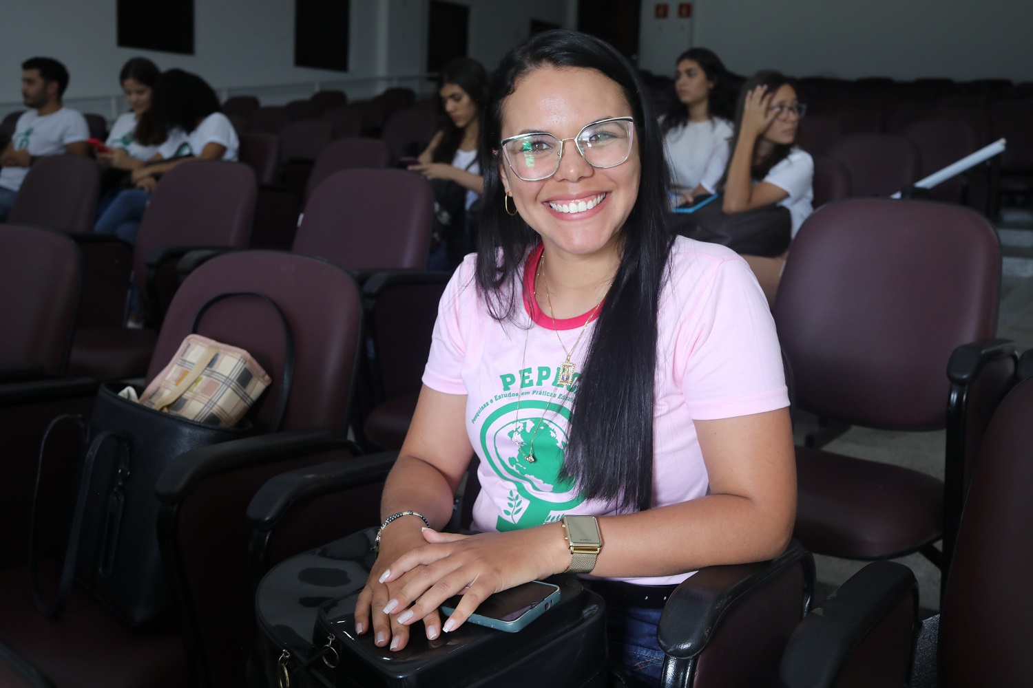  Laudemila dos Santos é aluna de Pedagogia do Campus de Itabaiana. (foto: Adilson Andrade/Ascom UFS)