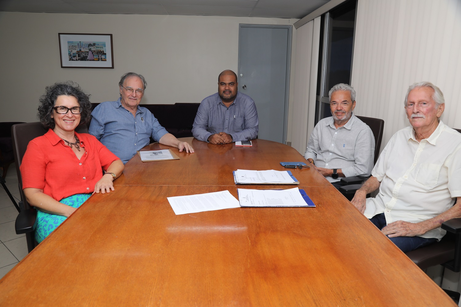 Além da reunião a convite do reitor, o presidente da fundação também participou da Semana Acadêmico-Cultural da UFS