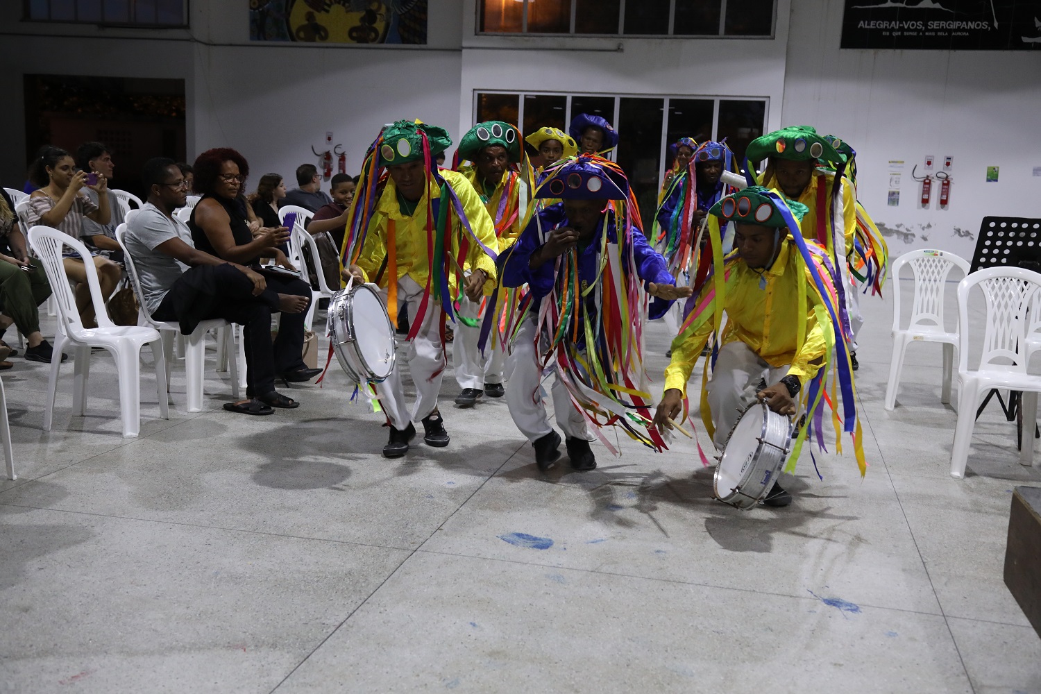 Diversas atividades e apresentações culturais marcaram a tarde. (fotos: Adilson Andrade/Ascom UFS)