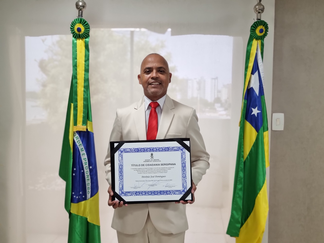 Petrônio Domingues é professor do Departamento de História da UFS. (foto: Caio Ribeiro/TV UFS)