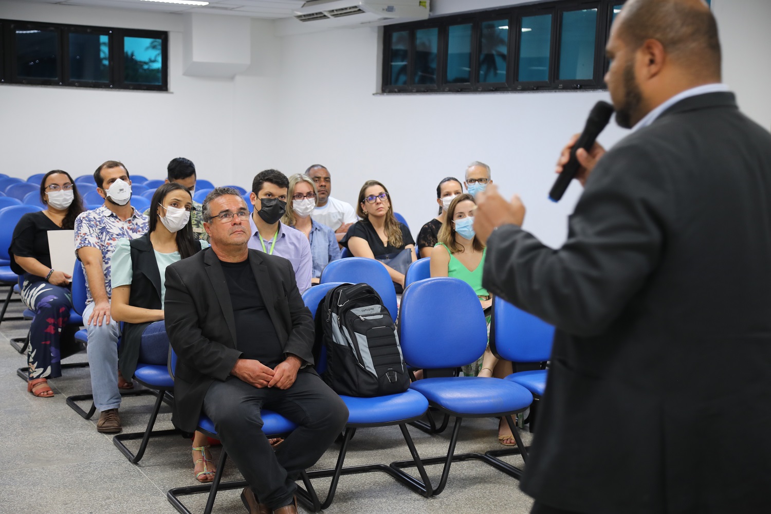 Capacitação foi ofertada para nove departamentos do campus. (fotos: Adilson Andrade/Ascom)